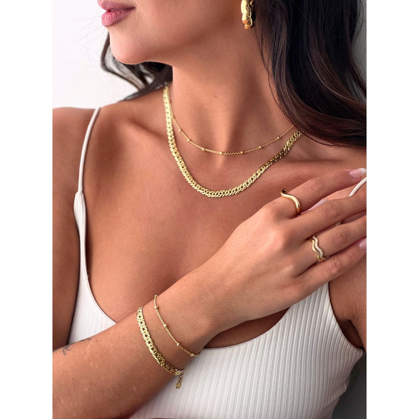 Bead Long Chain - byvickyjewelry