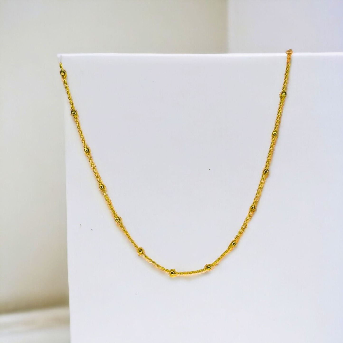 Bead Long Chain - byvickyjewelry