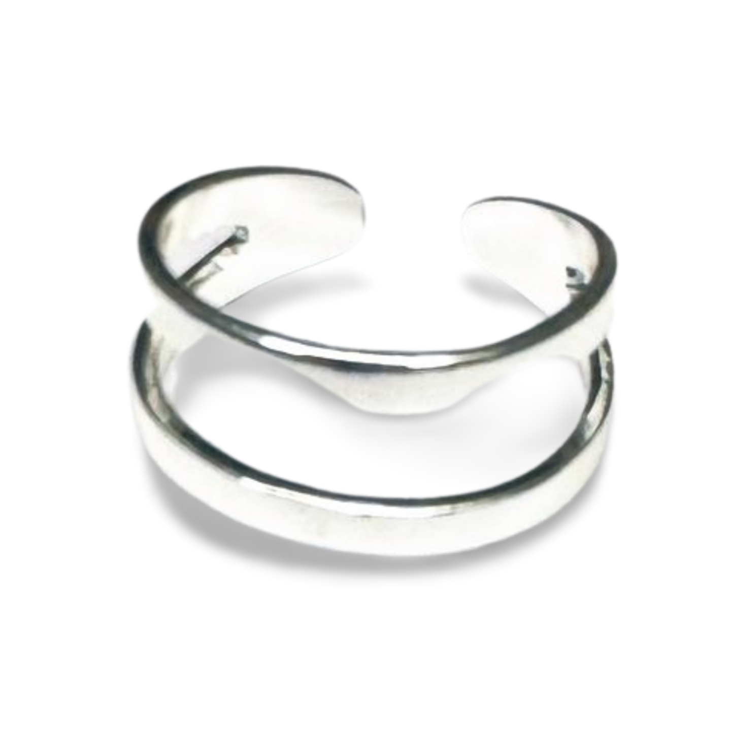 Double Row Open Ring - byvickyjewelry