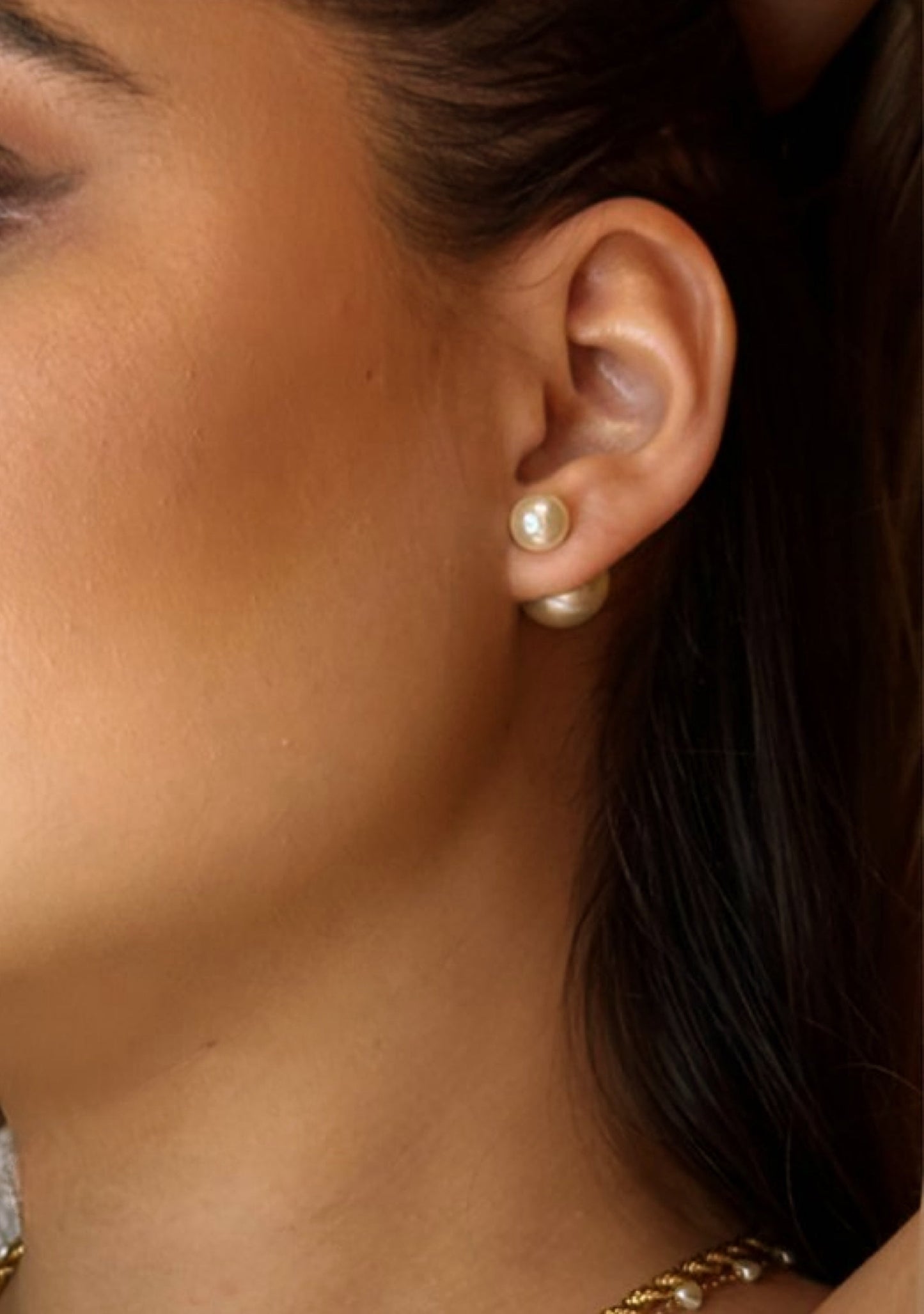 Pearl Oversized Studs - byvickyjewelry