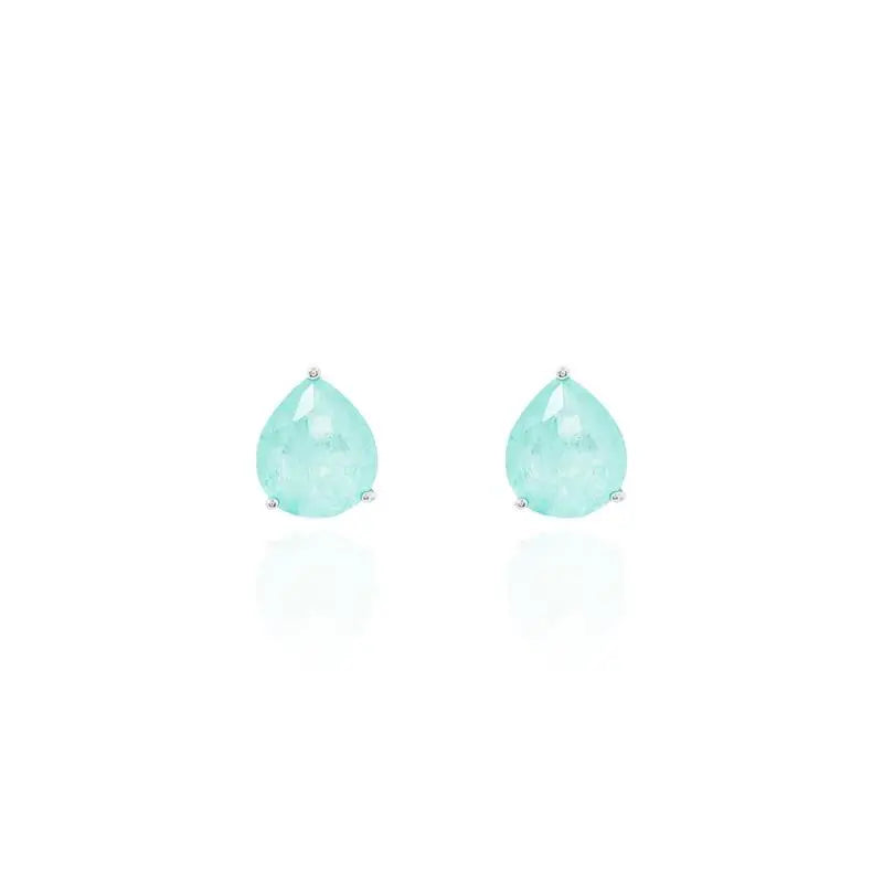 Teardrop Studs Earrings - byvickyjewelry