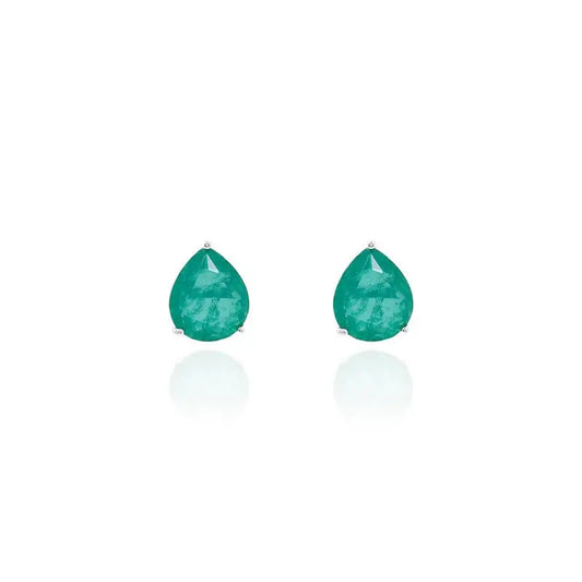 Teardrop Studs Earrings - byvickyjewelry